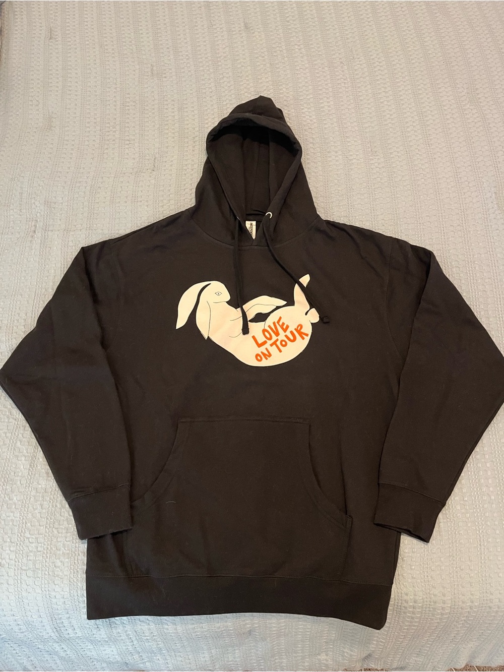 Harry Styles Love On Tour Bunny Black Hoodie